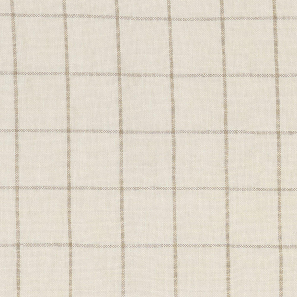 JF Fabrics HADLEY Brown/White (35) Fabric