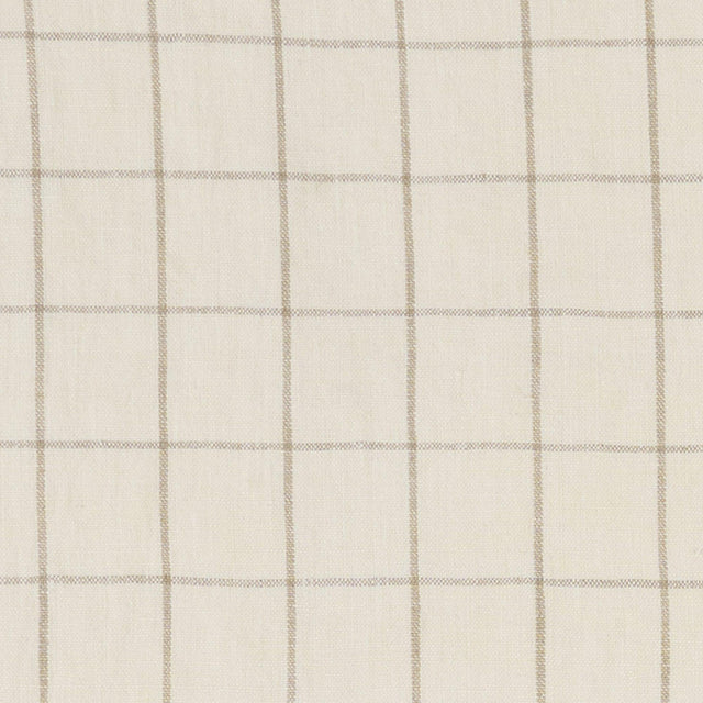 JF Fabrics HADLEY Brown/White (35) Fabric