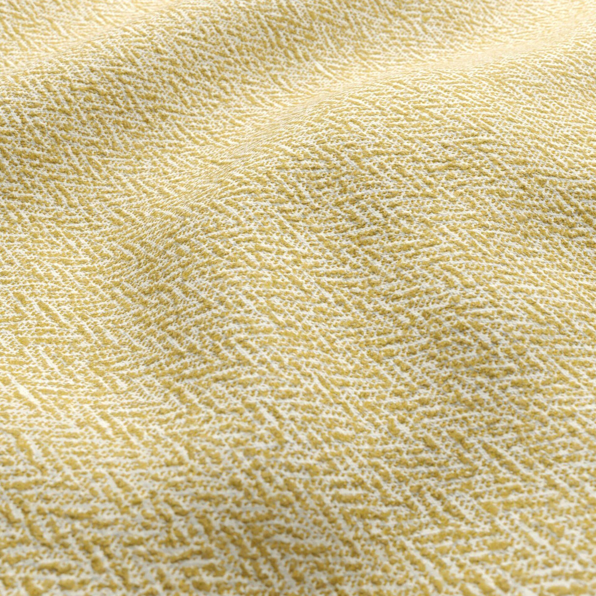 JF Fabrics HORIZON Yellow/Cream (17) Upholstery Fabric