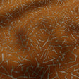 JF Fabrics KING Mustard/Silver (24) Upholstery Fabric