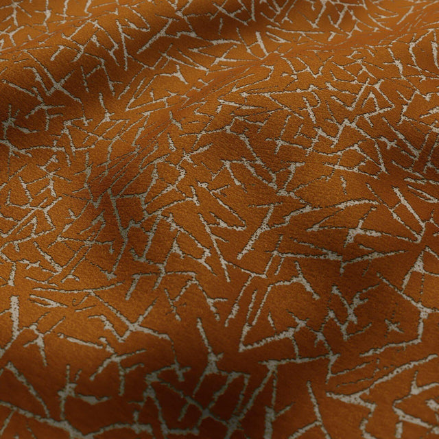 JF Fabrics KING Mustard/Silver (24) Upholstery Fabric