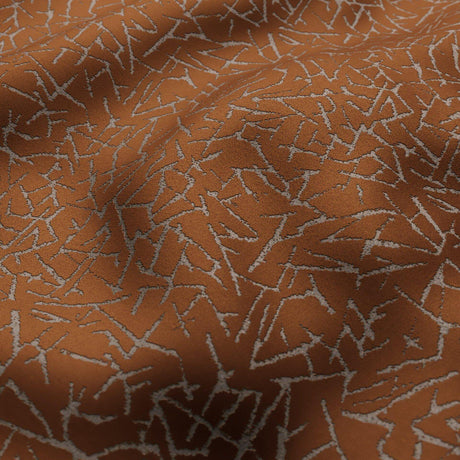 JF Fabrics KING Copper/Silver (29) Upholstery Fabric