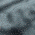 JF Fabrics KING Sky Blue/Silver (63) Upholstery Fabric