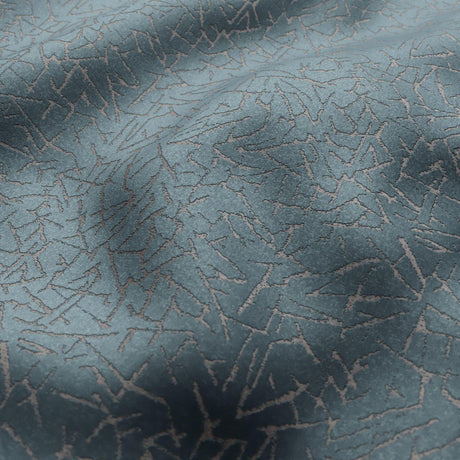 JF Fabrics KING Sky Blue/Silver (63) Upholstery Fabric