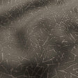 JF Fabrics KING Charcoal Grey/Silver (95) Upholstery Fabric