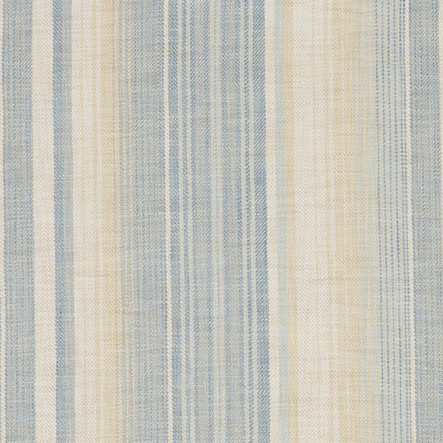 JF Fabrics KINNEY Blue/Beige/Yellow/Seafoam/Aqua (73) Drapery Fabric
