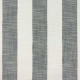 JF Fabrics MARINA Charcoal/White (96) Upholstery Fabric