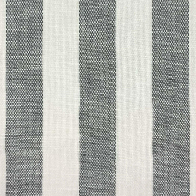 JF Fabrics MARINA Charcoal/White (96) Upholstery Fabric