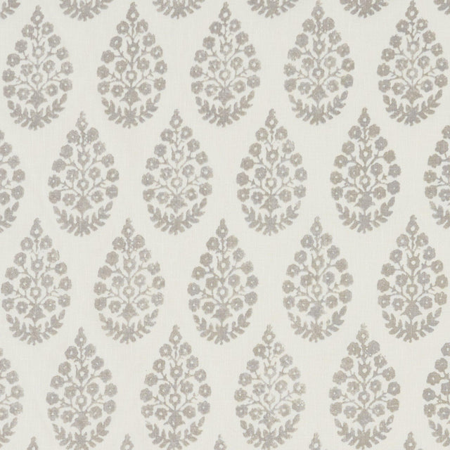 JF Fabrics MILLIE Grey/White (92) Fabric