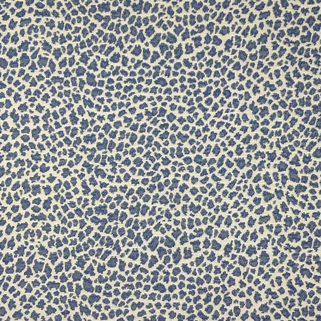 JF Fabrics MOXIE Blue/White (64) Upholstery Fabric