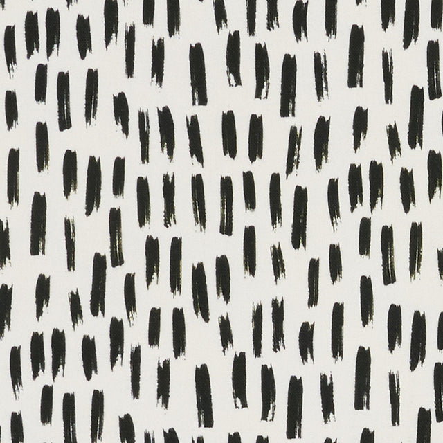 JF Fabrics MIMSY Black/White (97) Fabric