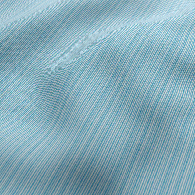 JF Fabrics PACIFIC Turquoise/White (63) Upholstery Fabric