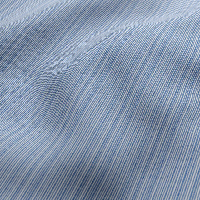 JF Fabrics PACIFIC Blue/White (64) Upholstery Fabric