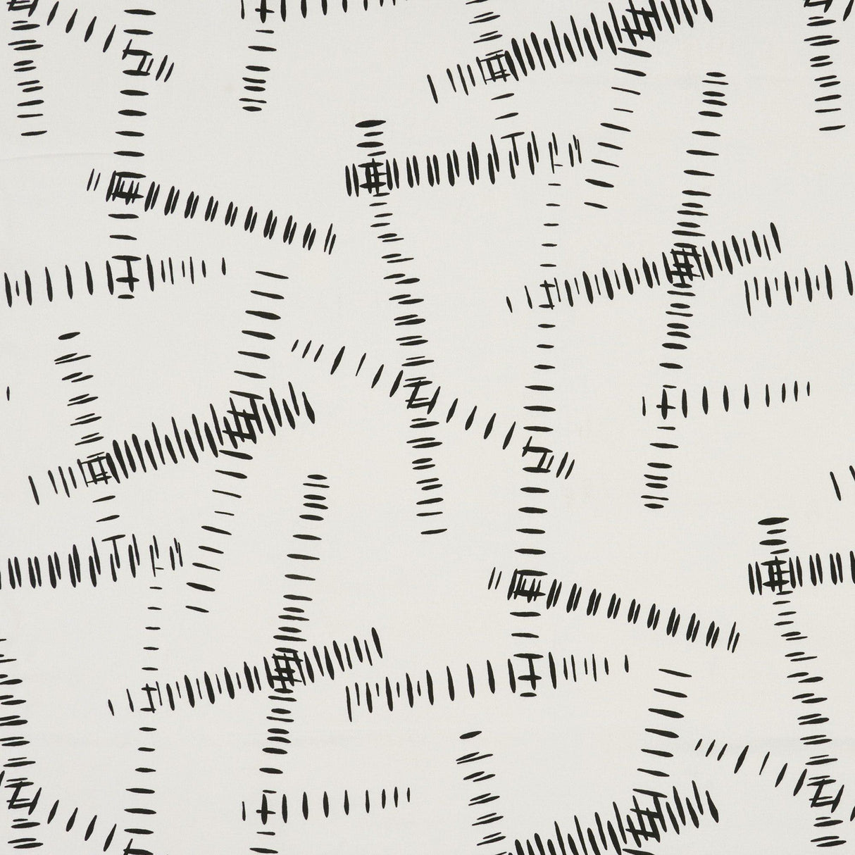 JF Fabrics POPULUS Black/White (98) Fabric