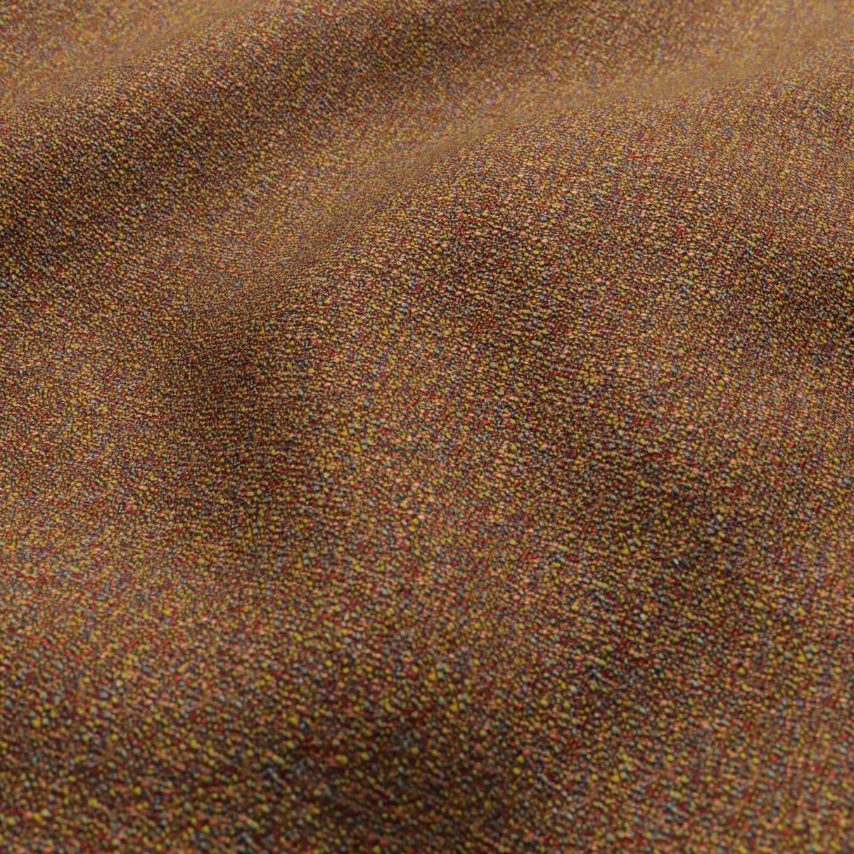 JF Fabrics QUINCY Olive/Deep Red/Coral/Orange/Grey (27) Fabric