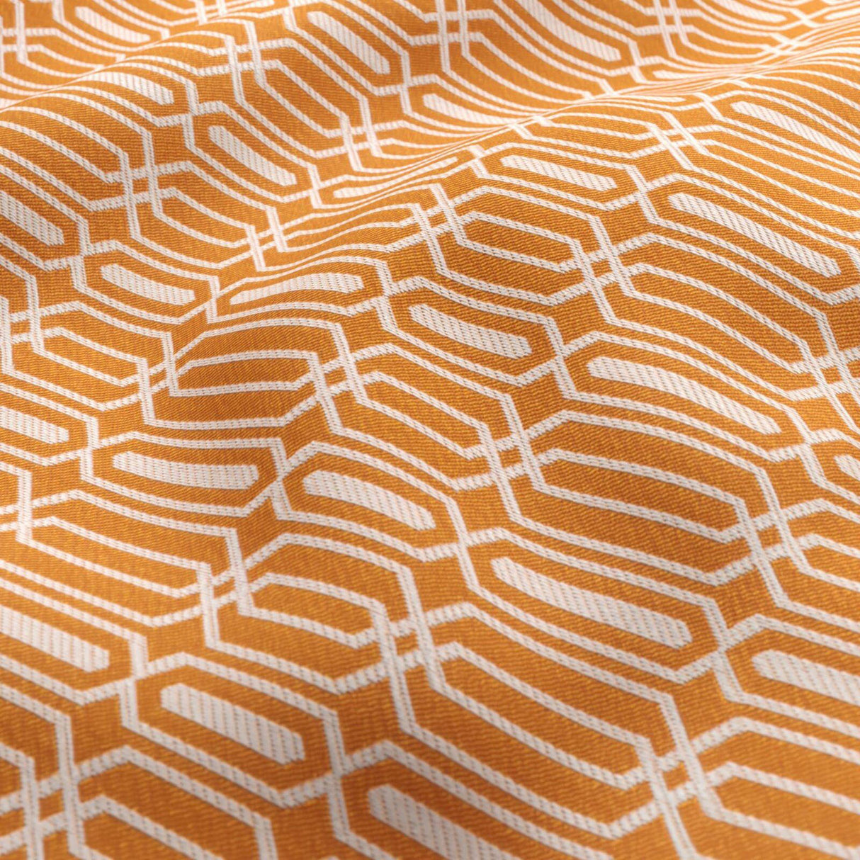 JF Fabrics REEF Orange/White (27) Upholstery Fabric