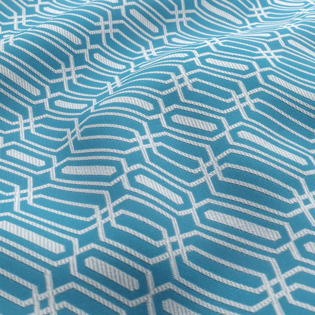JF Fabrics REEF Light Blue/White (66) Upholstery Fabric