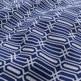 JF Fabrics REEF Navy/White (69) Upholstery Fabric