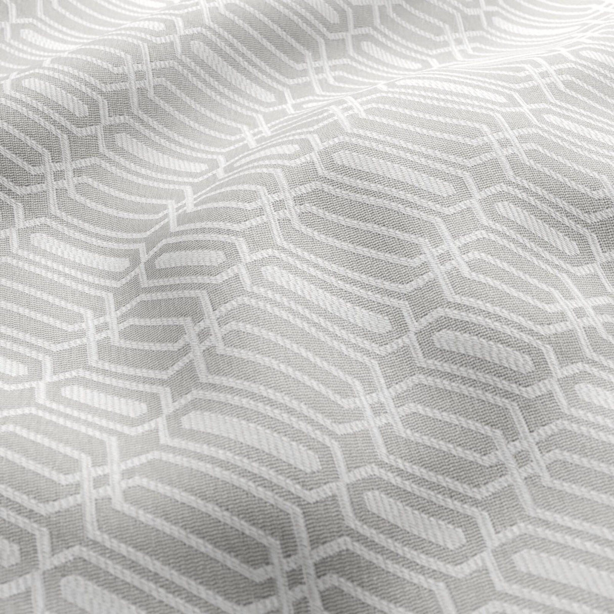 JF Fabrics REEF Light Grey/White (94) Upholstery Fabric
