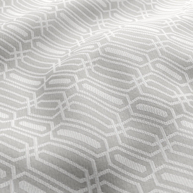 JF Fabrics REEF Light Grey/White (94) Upholstery Fabric