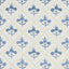 JF Fabrics ROSELLEN Blue/White (68) Fabric
