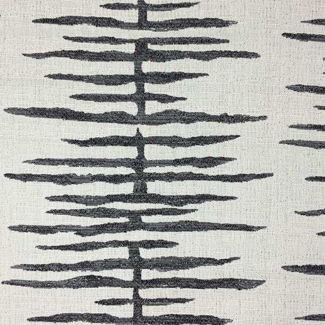 JF Fabrics ROSSEAU Black/White (99) Upholstery Fabric