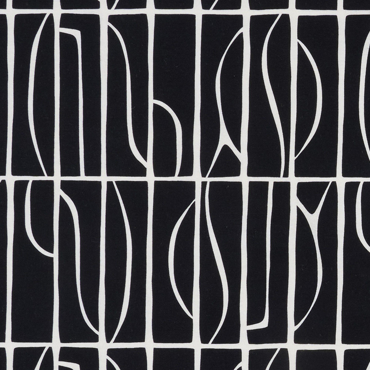 JF Fabrics UMA Black/White (99) Fabric