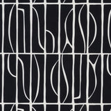 JF Fabrics UMA Black/White (99) Fabric
