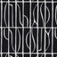 JF Fabrics UMA Black/White (99) Fabric