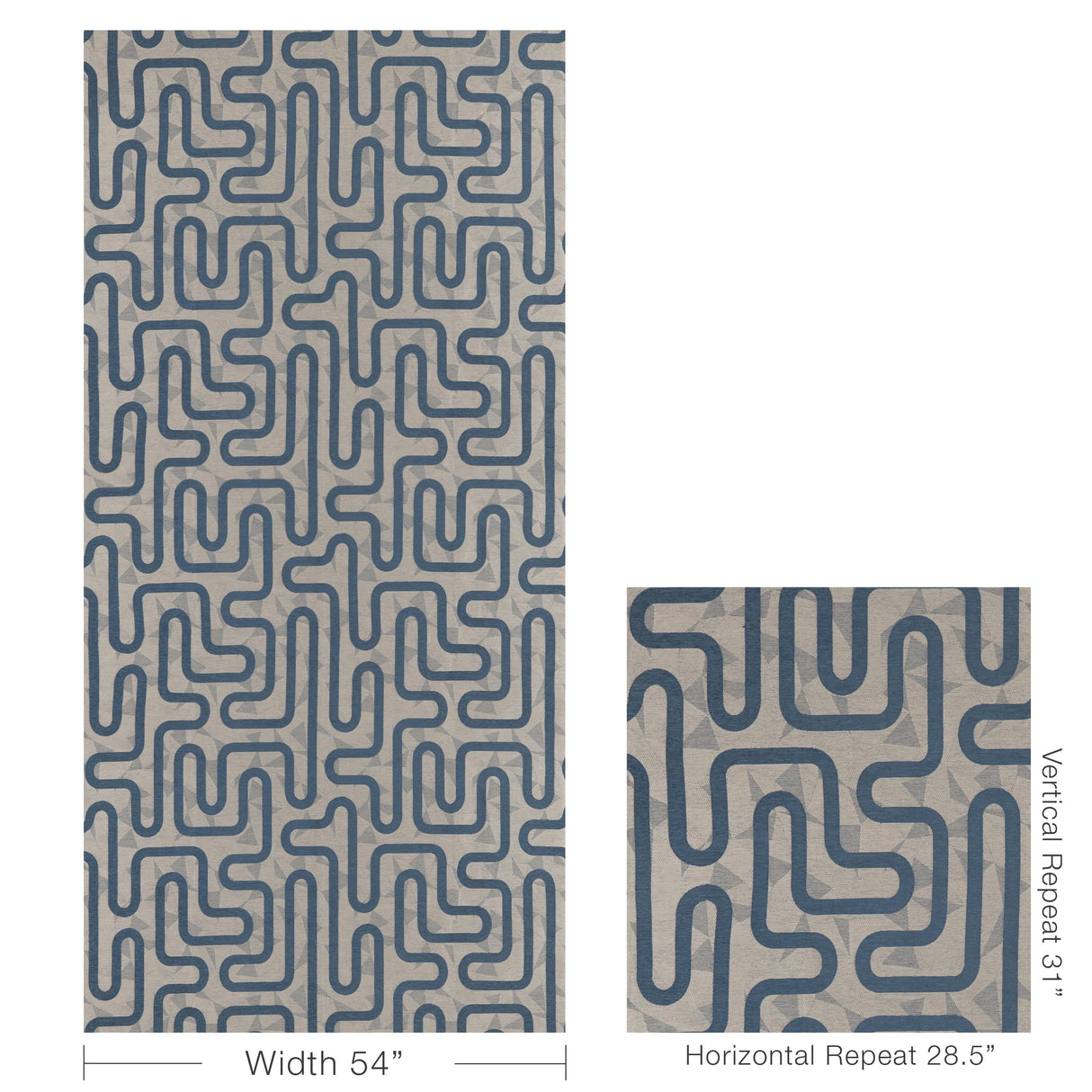 Kravet ROUNDABOUT MIDNIGHT Upholstery Fabric