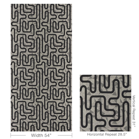 Kravet ROUNDABOUT ONYX Upholstery Fabric