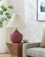 Livabliss Benson BNS-007 22"H x 17"W x 17"D Table Lighting