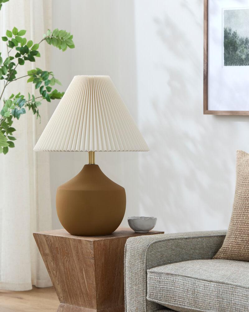 Livabliss Benson BNS-005 22"H x 17"W x 17"D Table Lighting