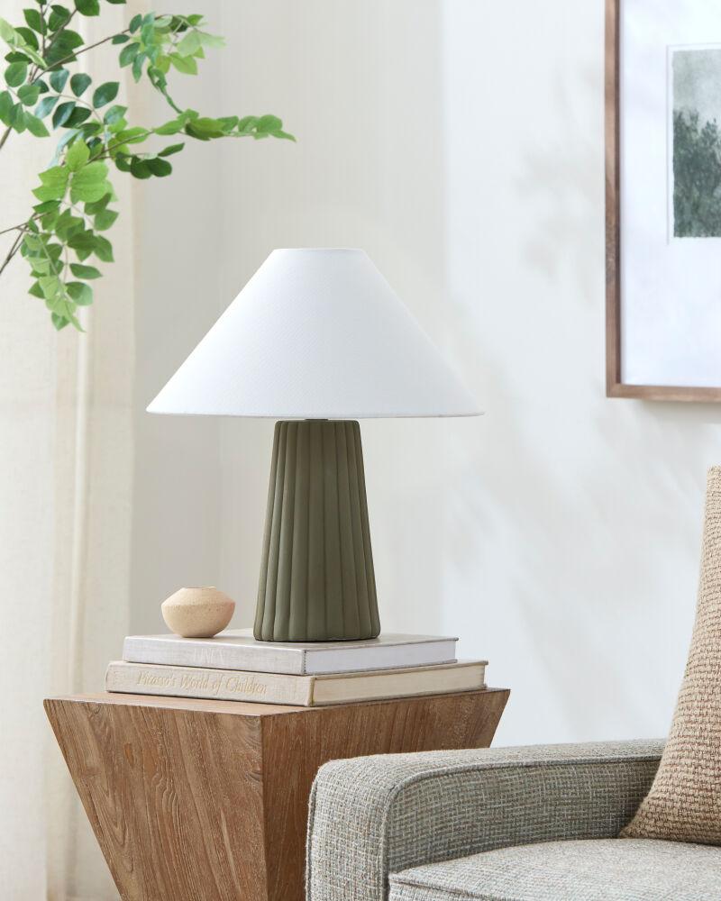 Livabliss Conju CNJ-011 16"H x 14"W x 14"D Table Lighting