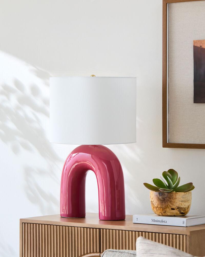 Livabliss Calvert CVE-003 24"H x 15"W x 11"D Table Lighting