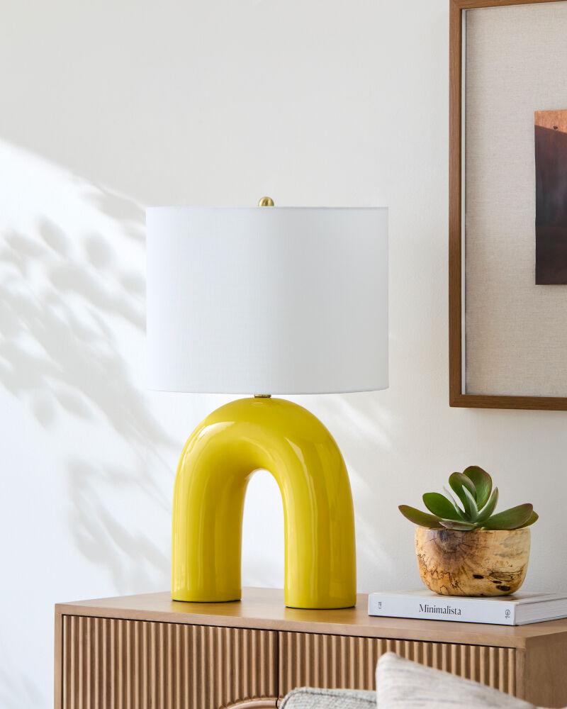 Livabliss Calvert CVE-004 24"H x 15"W x 11"D Table Lighting