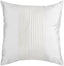 Surya Solid Pleated HH-017 18"H x 18"W Pillow Kit