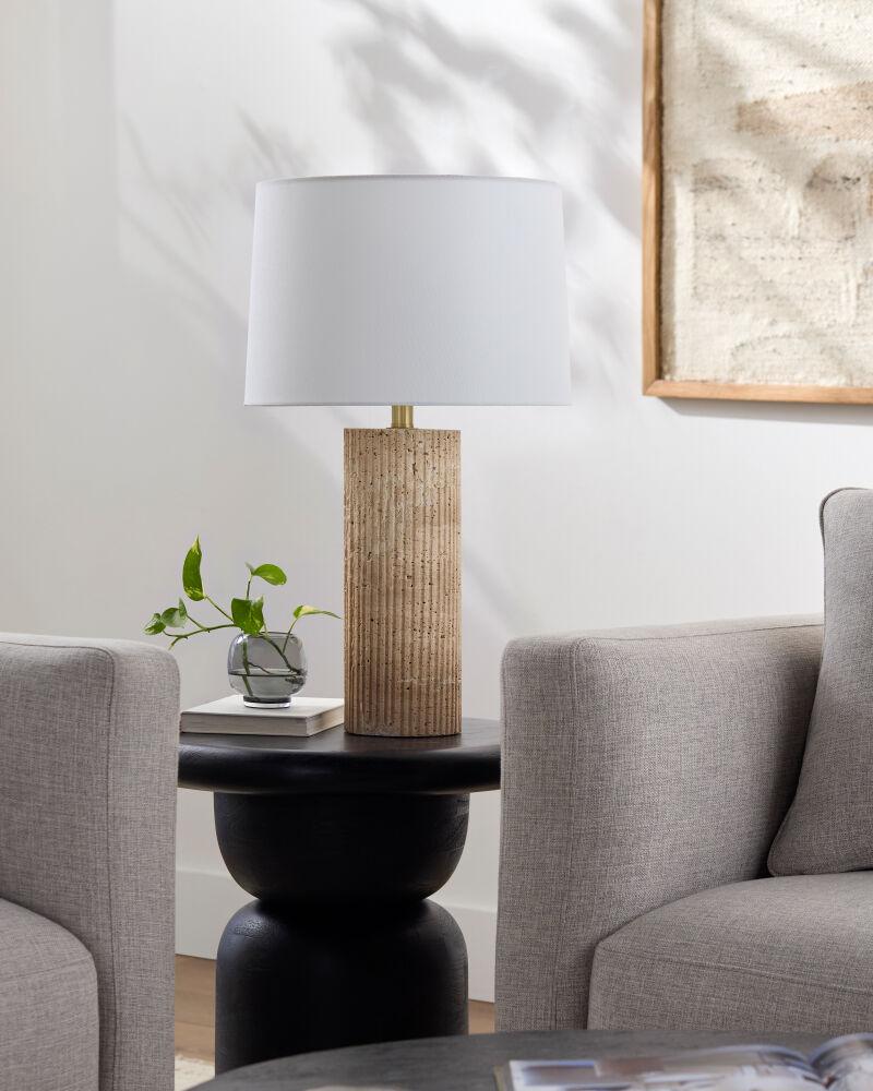 Surya Taboye TYE-002 26"H x 15"W x 15"D Table Lighting