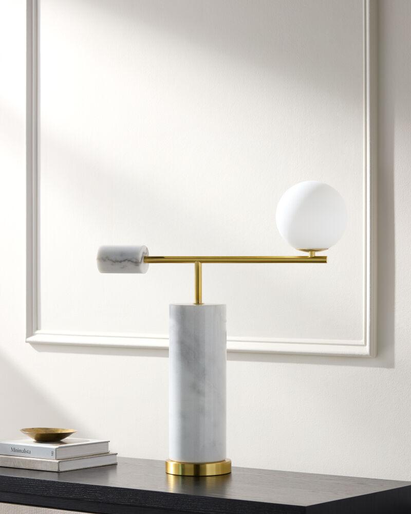 Surya Oslin OSL-001 25"H x 6"W x 21"D Table Lighting