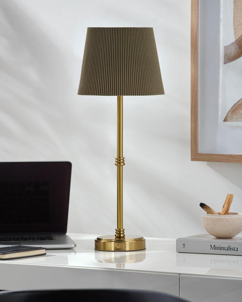 Livabliss Parcey PCY-002 21"H x 8"W x 8"D Table Lighting