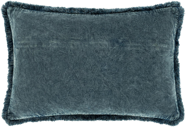 Surya Washed Cotton Velvet WCV-007 14"H x 22"W Pillow Kit
