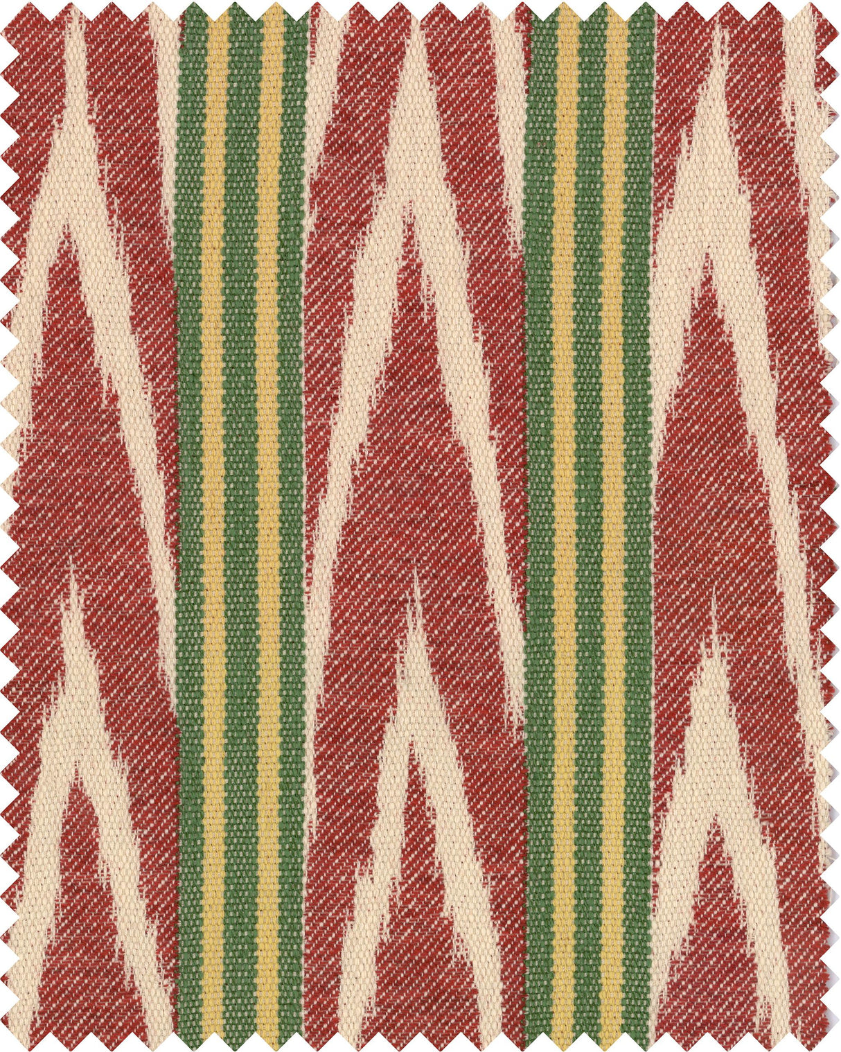 MindTheGap BAKHMAL IKAT Woven Fabric Natural Fabric Fabric