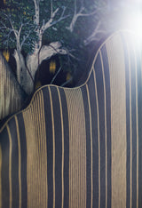 MindTheGap NEWPORT STRIPES Heavy Linen Natural linen Fabric