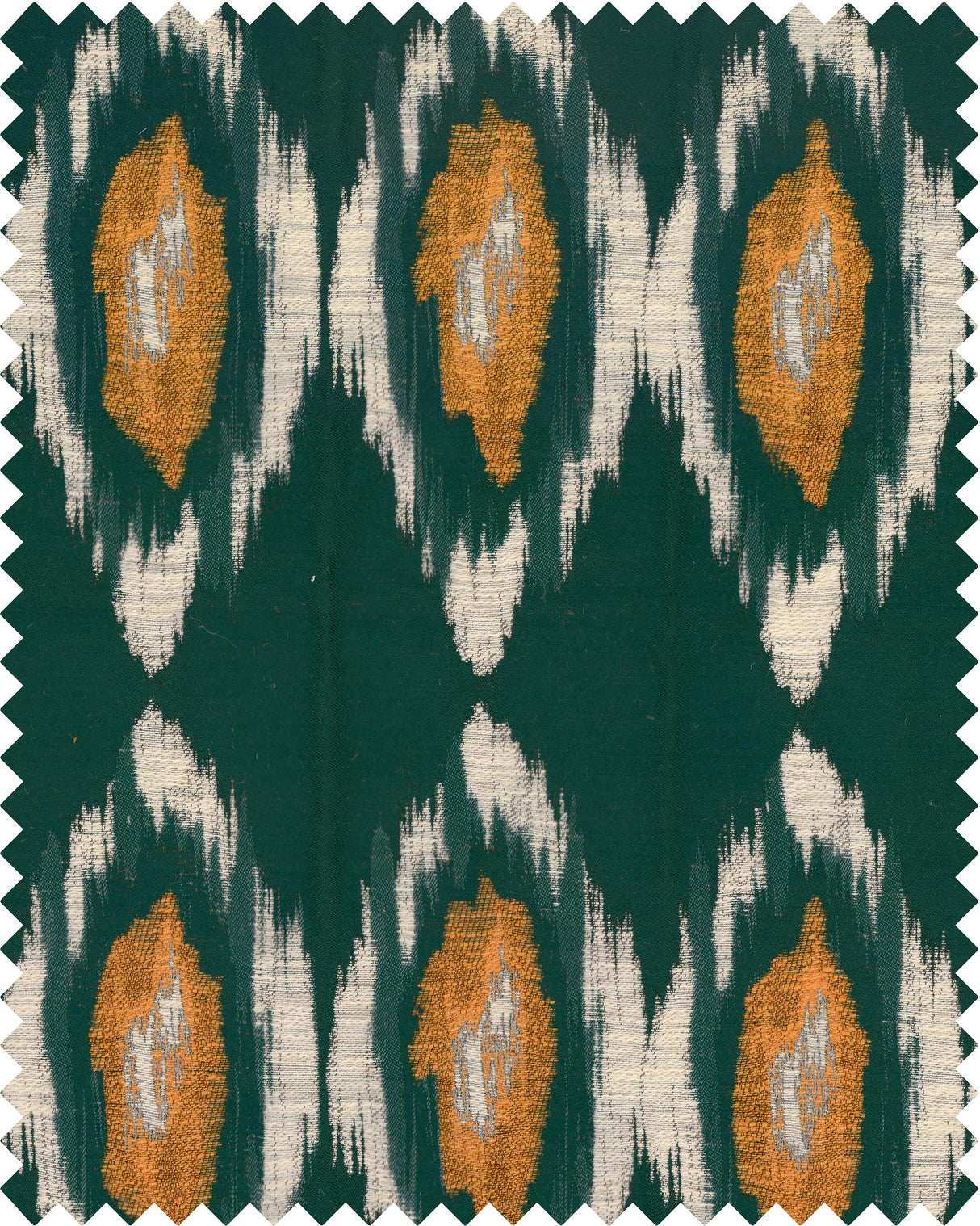 MindTheGap PRADESH IKAT Woven Fabric Natural Fabric Fabric
