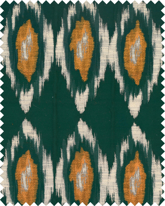 MindTheGap PRADESH IKAT Woven Fabric Natural Fabric Fabric