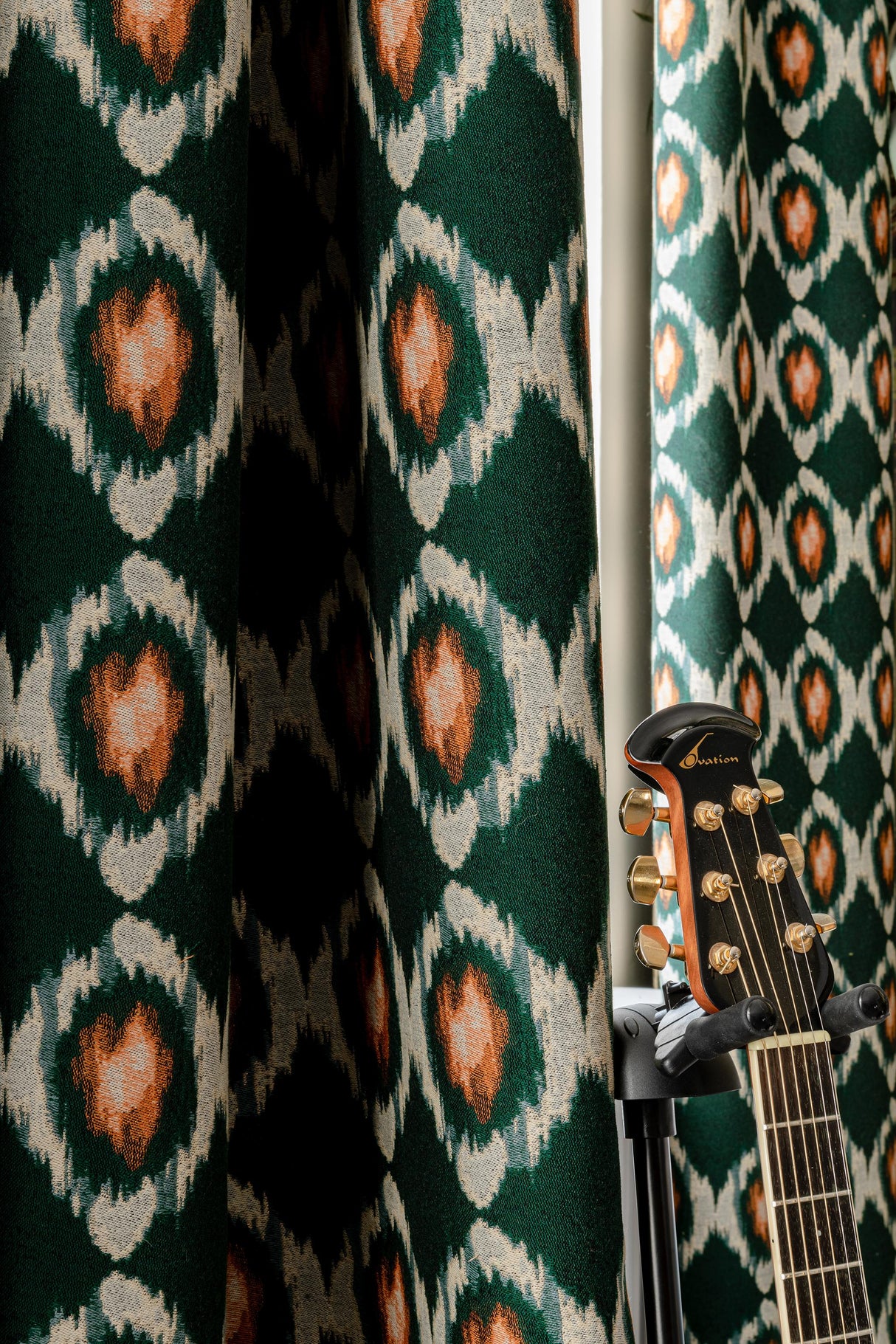 MindTheGap PRADESH IKAT Woven Fabric Natural Fabric Fabric