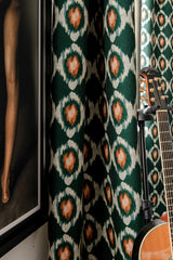 MindTheGap PRADESH IKAT Woven Fabric Natural Fabric Fabric