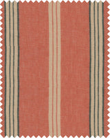 MindTheGap OREGON STRIPES Linen Natural linen Fabric