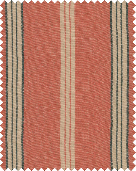 MindTheGap OREGON STRIPES Linen Natural linen Fabric