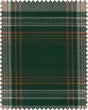 MindTheGap MONTEREY PLAID Green Woven Fabric Natural Fabric Fabric